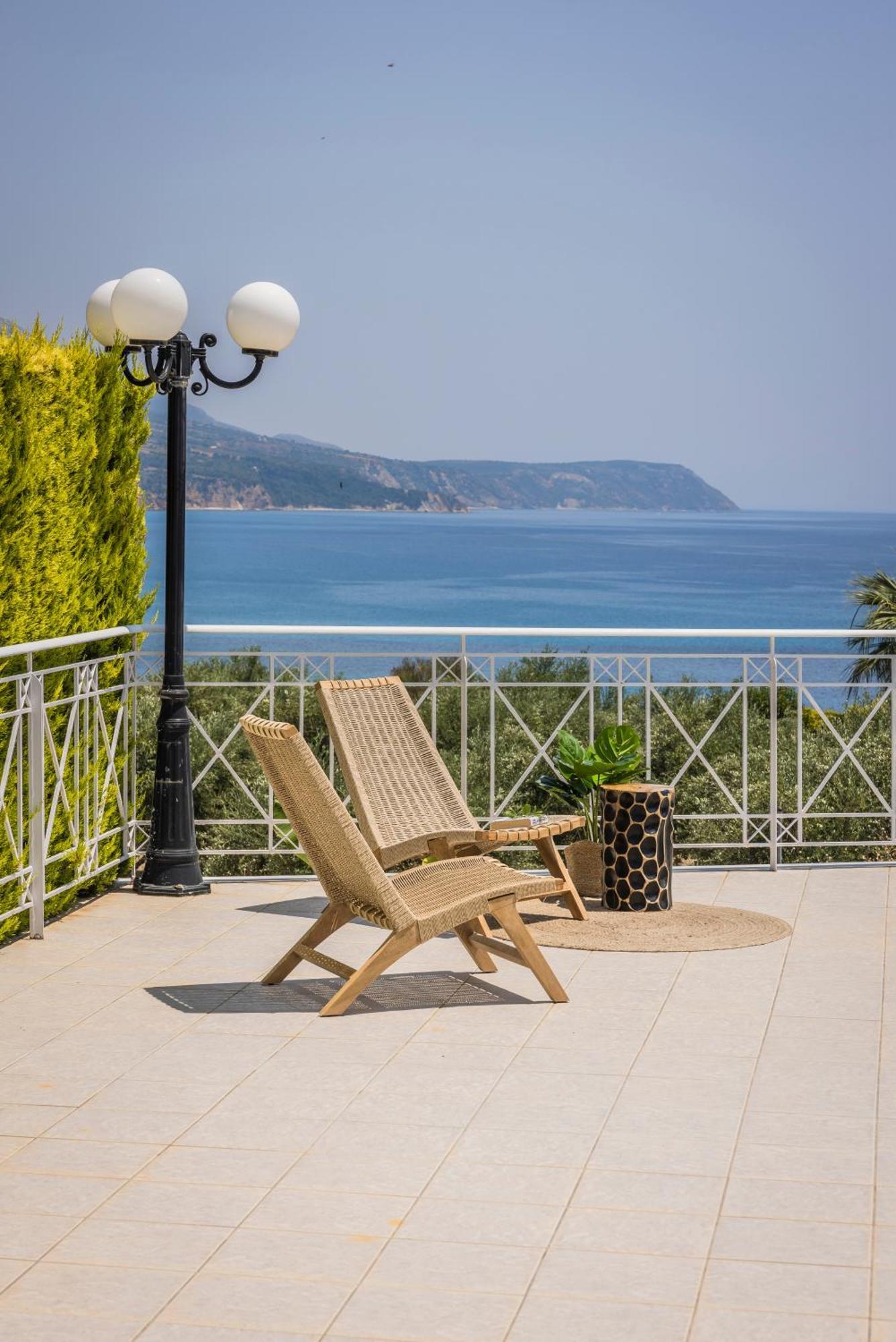 Sea View Villa Kefaloniaprivatevillas Karavádhos エクステリア 写真