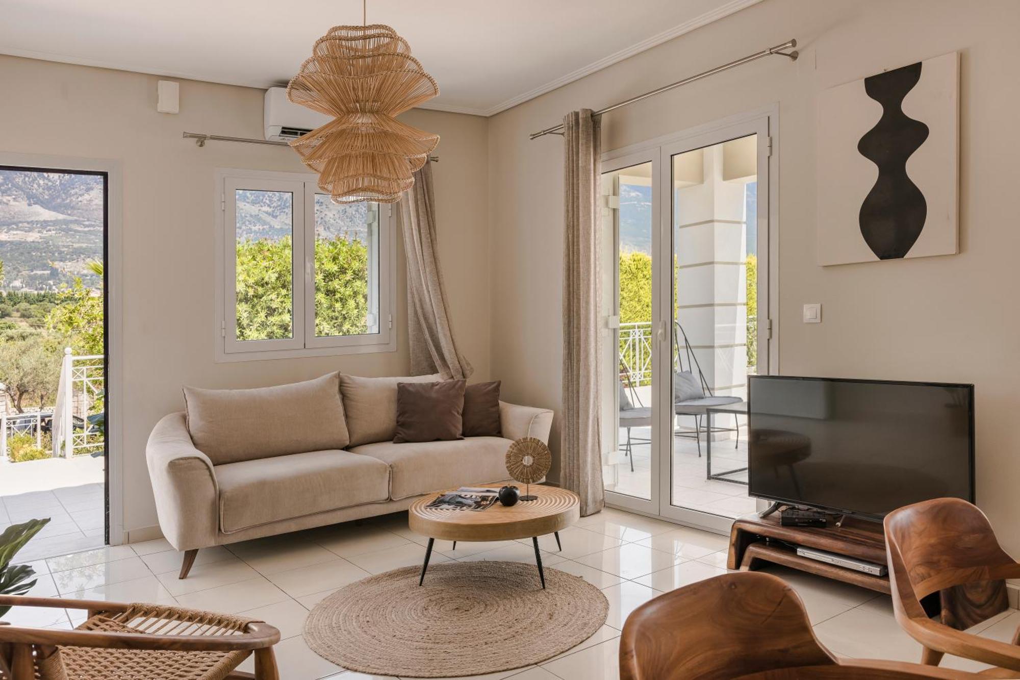 Sea View Villa Kefaloniaprivatevillas Karavádhos エクステリア 写真