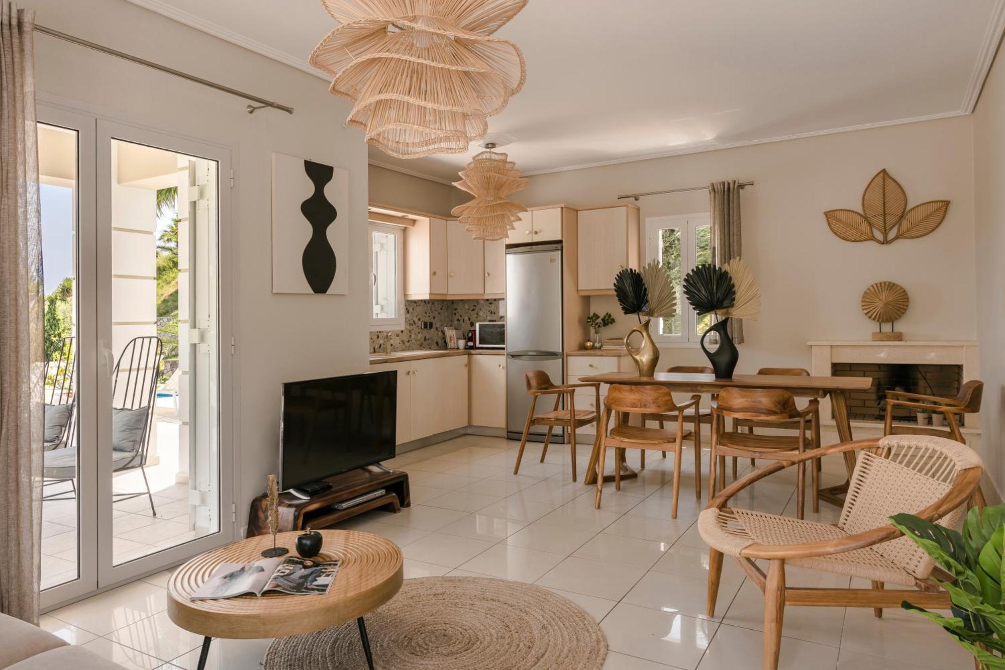 Sea View Villa Kefaloniaprivatevillas Karavádhos エクステリア 写真