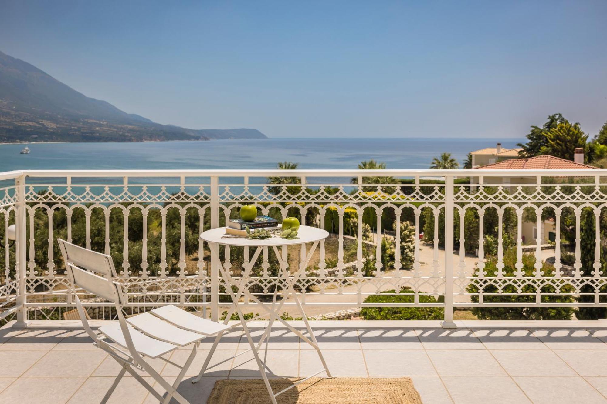 Sea View Villa Kefaloniaprivatevillas Karavádhos エクステリア 写真